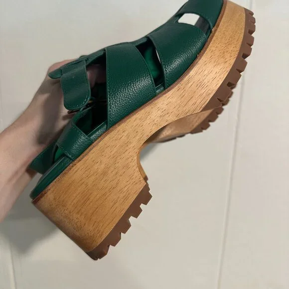 Charlotte Stone Roddy Sandals Size 9W - Picture 5 of 6